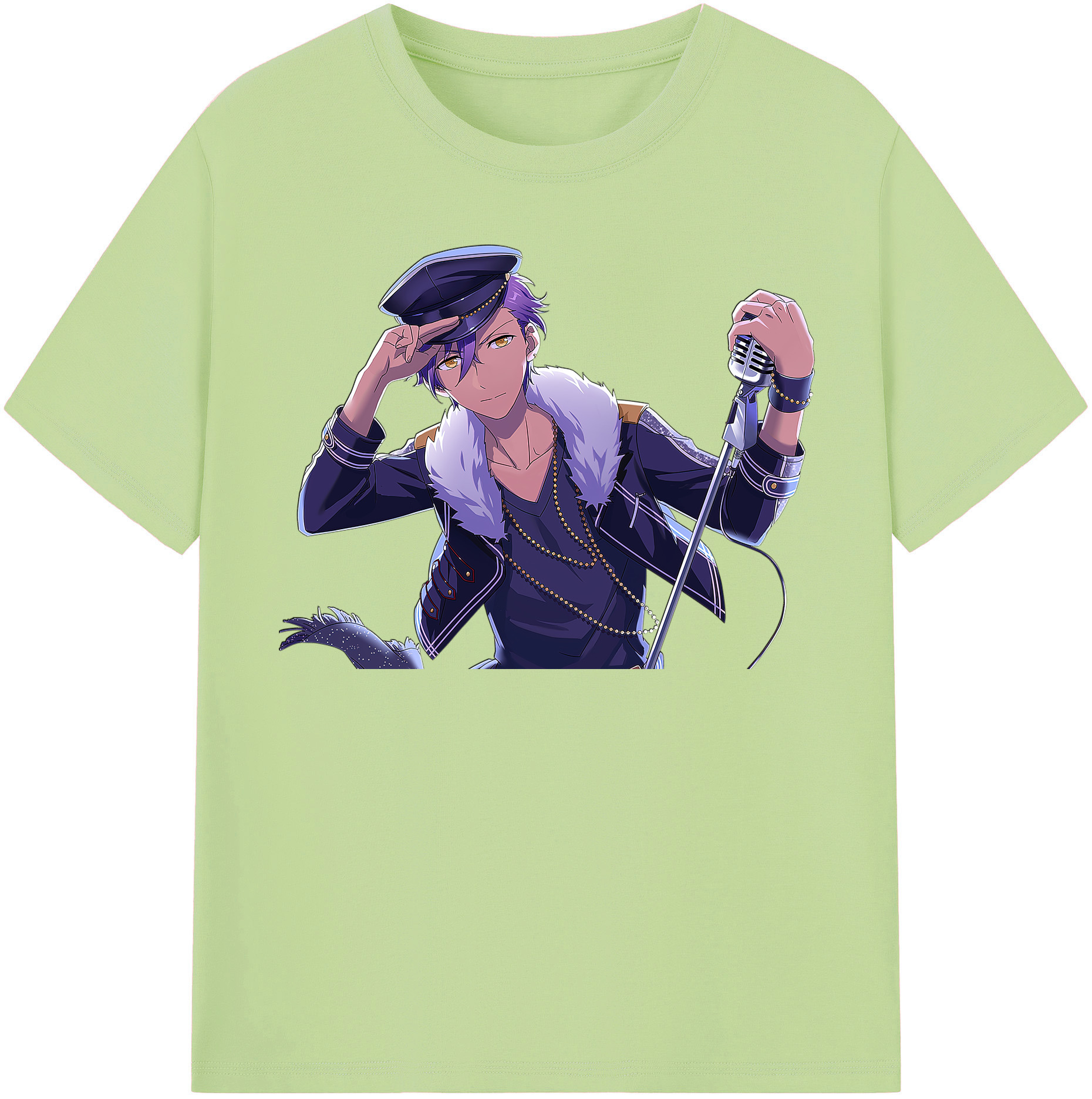 （画像用） あんさんぶるスターズ! Ensemble Stars 綿100％半袖Tシャツ（フロントプリント）